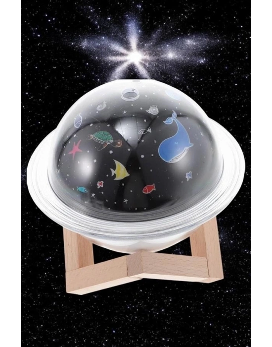 ® Hava Nemlendirici Projeksiyon Görünümlü USB Bağlantılı Aromaterapi