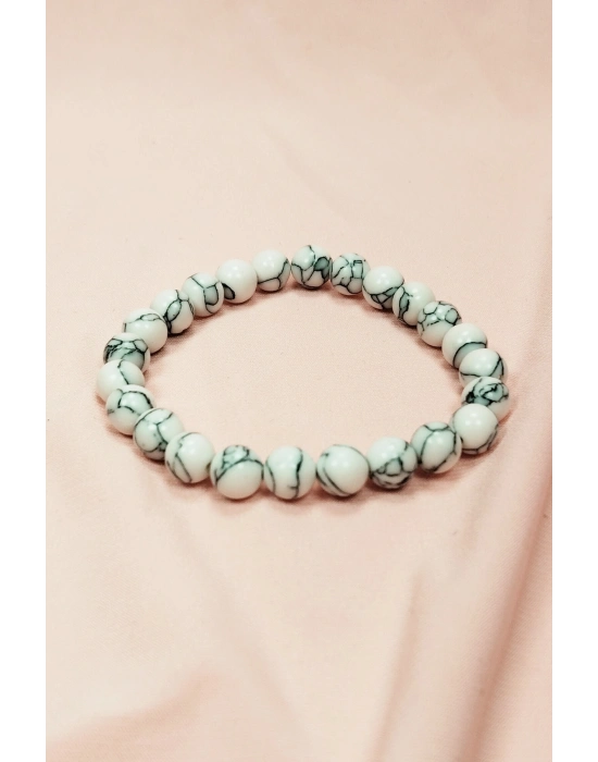 Havlit Doğal Taş Bileklik Kutulu