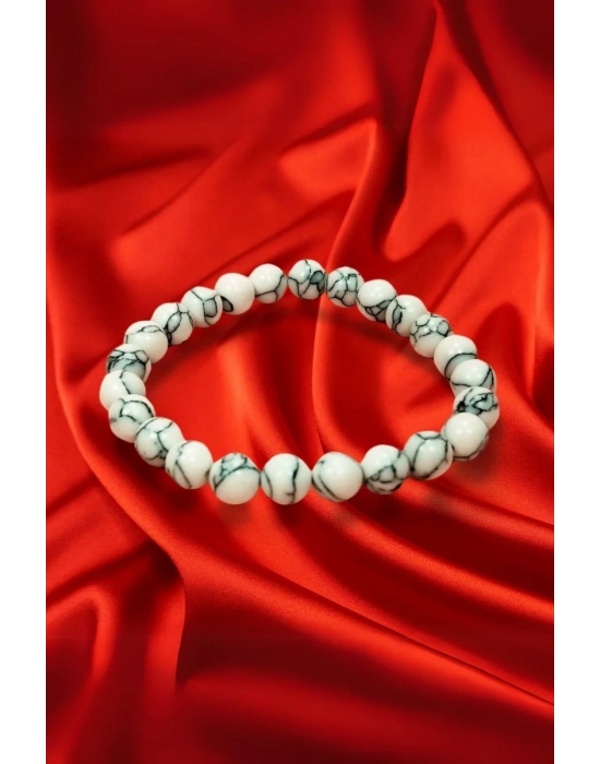 Havlit Doğal Taş Bileklik Kutulu