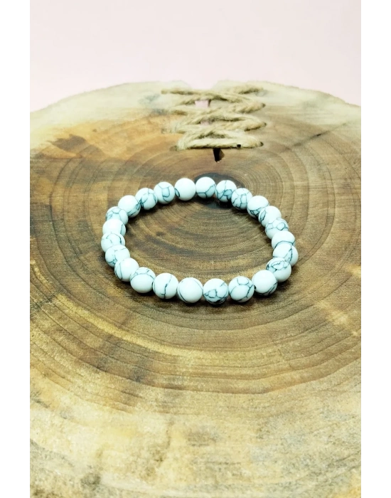 Havlit Doğal Taş Bileklik Kutulu