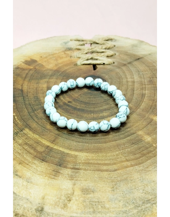 Havlit Doğal Taş Bileklik Kutulu