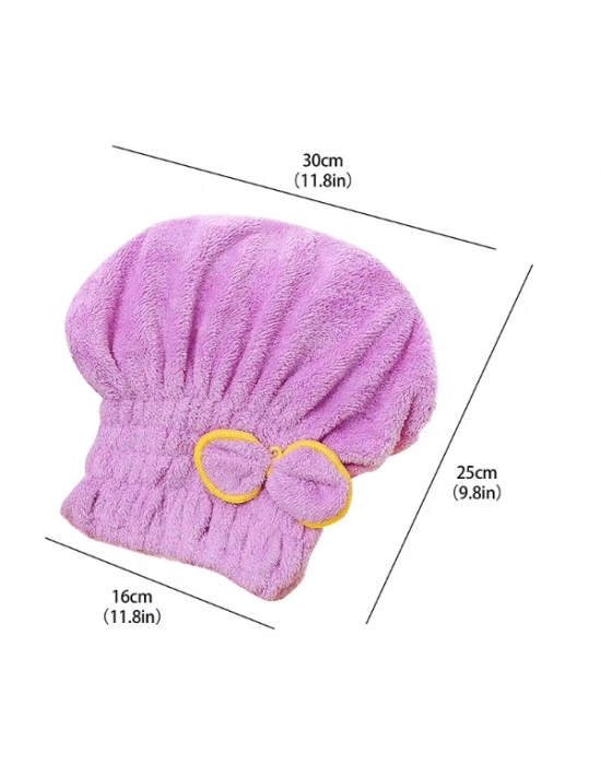 Havlu Saç Kurutma Bonesi