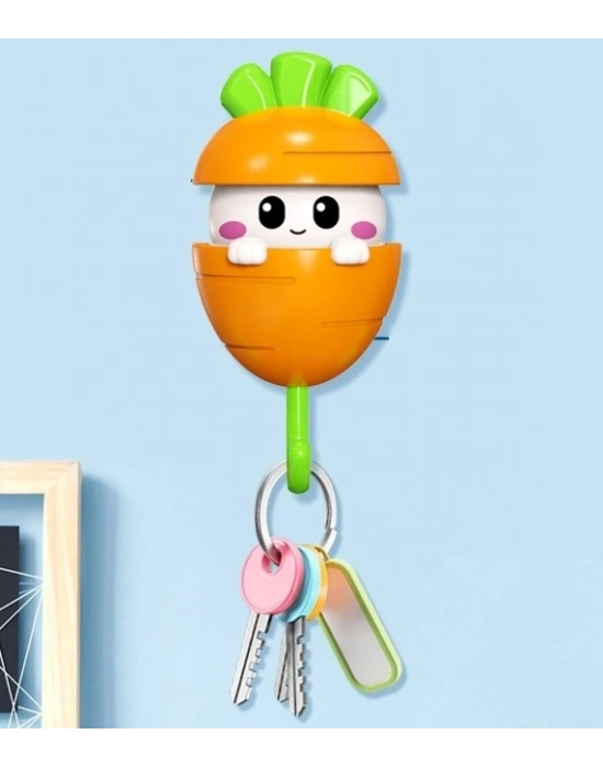 ® Havuç Tasarımlı Otomatik Açılan Yapışkanlı Askı