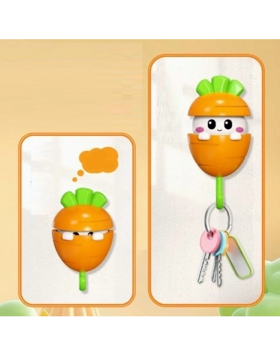 ® Havuç Tasarımlı Otomatik Açılan Yapışkanlı Askı