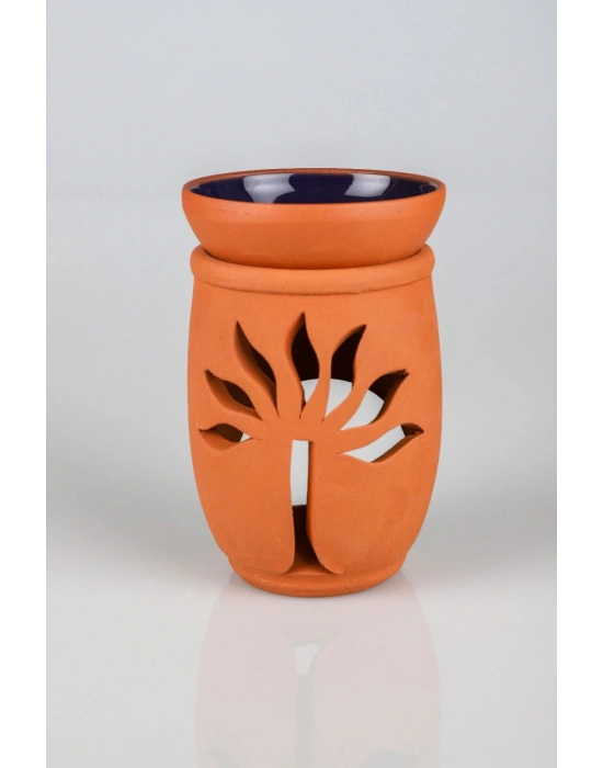 Hayat Ağacı El Yapımı Çömlek Buhurdanlık Tütsülük