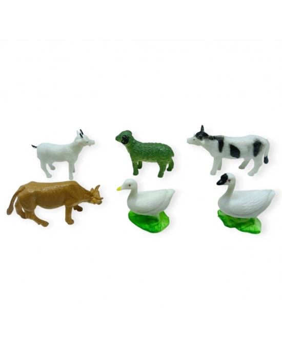 Hayvan Figürleri - Aksesuarlı Çiftlik Hayvanları Seti - 30 Parça