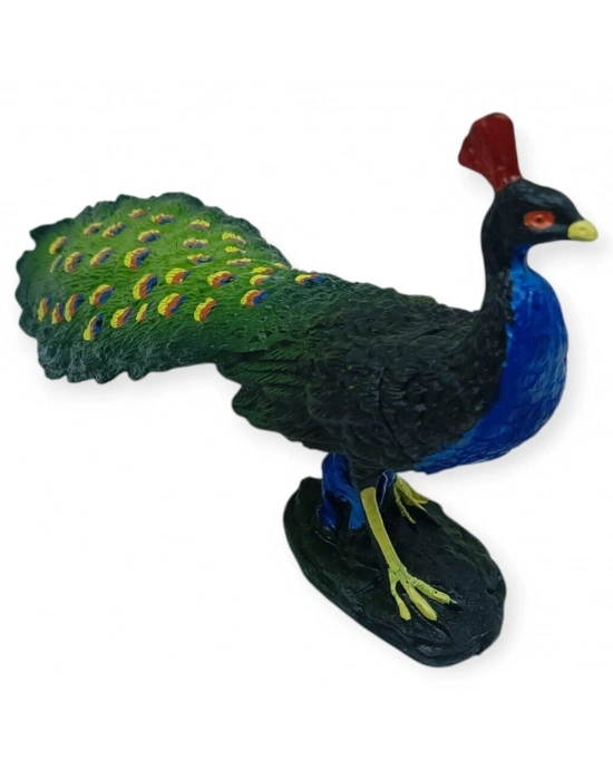 Hayvan Figürleri - Kuşlar -18 cm Tavus Kuşu