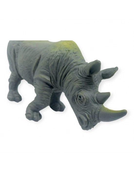 Hayvan Figürleri - Vahşi Hayvanlar 10 cm - Gergedan