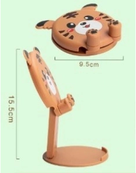 Hayvan Figürlü Masaüstü Telefon Standı 5 Model