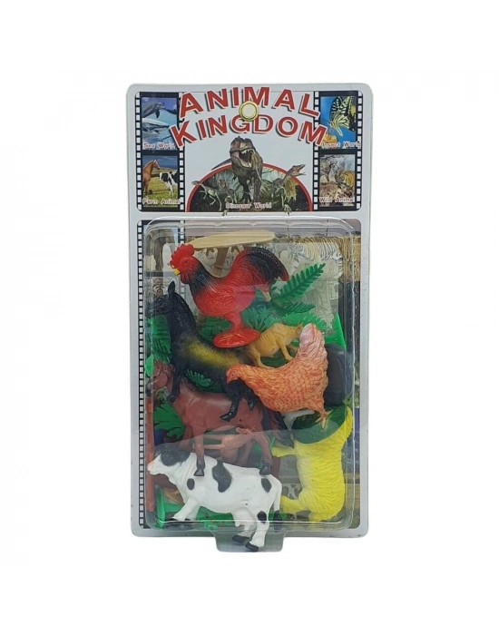 Hayvan Seti - 12 Parça Çiftlik Hayvanları Seti  - NC3789