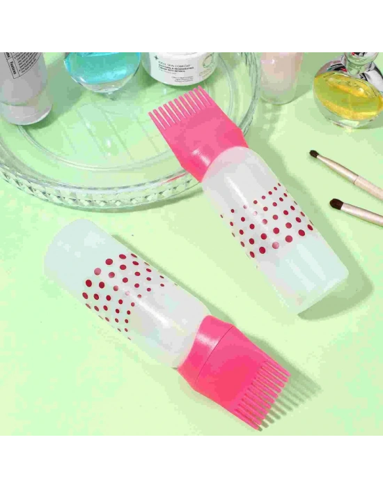 Hazneli Saç Boyama Aparatı-taraklı Saç Bakımı Krem - Saç Yağı Uygulama Aparatı