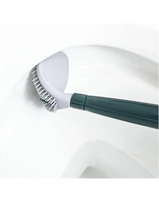 Hazneli Silikon Tuvalet Temizleme Fırçası