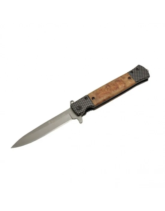Hc02 Damalı Çakı 22 Cm Manuel, Kemerlikli