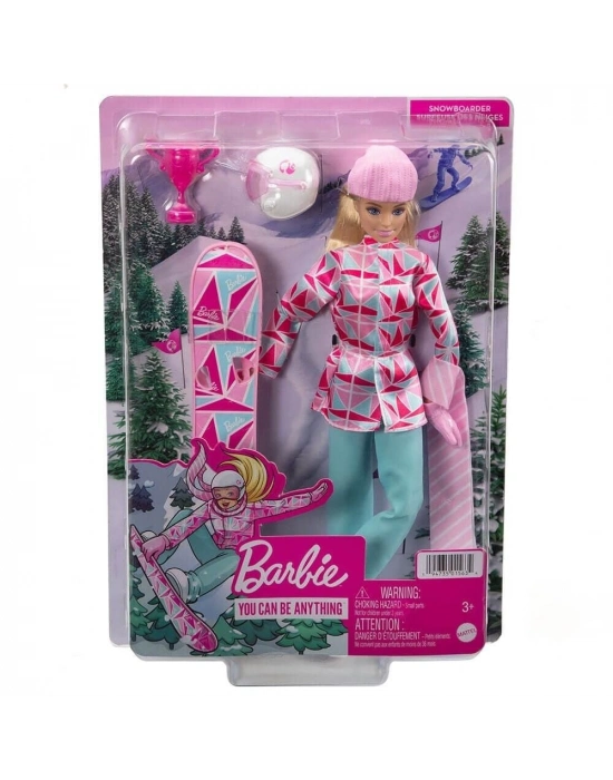 HCN30-HCN32 - BARBİE SNOWBOARDCU BEBEK