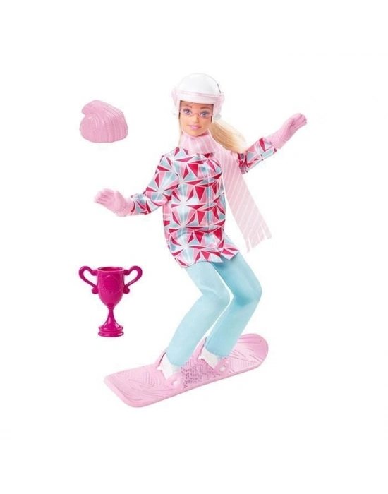 HCN30-HCN32 - BARBİE SNOWBOARDCU BEBEK