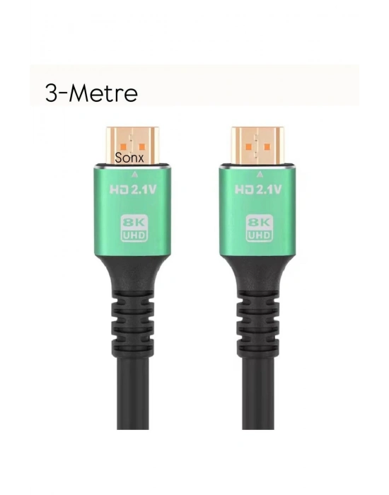 ® HDMI 2.1 Kablo – 8K Ultra HD Görüntü ve Ses Aktarımı 8K 60HZ 4K 120HZ