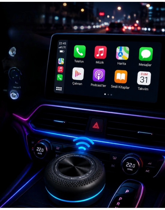 HDMI Çıkışlı CarPlay Box Akıllı TV Dönüştürücü 4GB 64GB Android Sistem