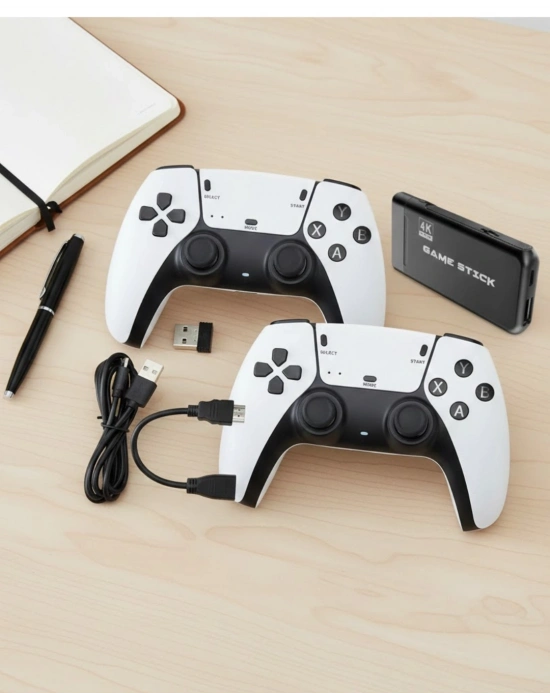 ® HDMI Girişli Retro Oyun Çubuğu 2 Kişilik Kablosuz