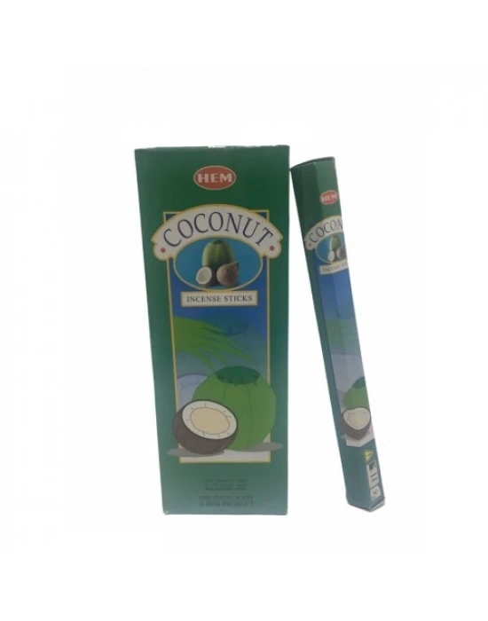 Hem Coconut  Aromalı Çubuk Tütsü