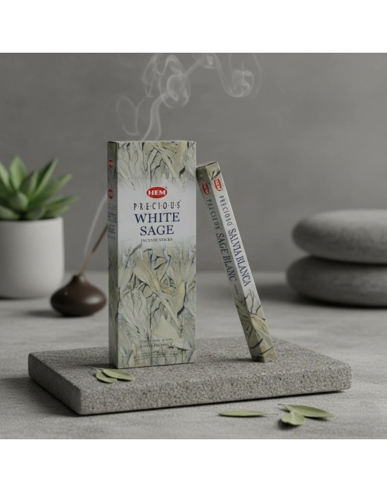 Hem Precious White Sage Aromalı Çubuk Tütsü
