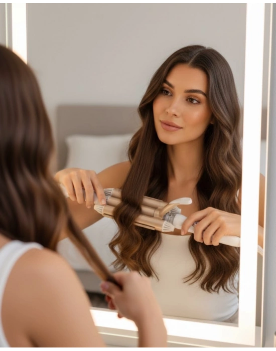 ® Her Saç Tipine Uygun, Hızlı Isınan Bukle Yapıcı – Evde Kuaför Kalitesinde Sonuç