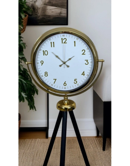 ® Heritage Gold Zarif Tripod Ayaklı Saat