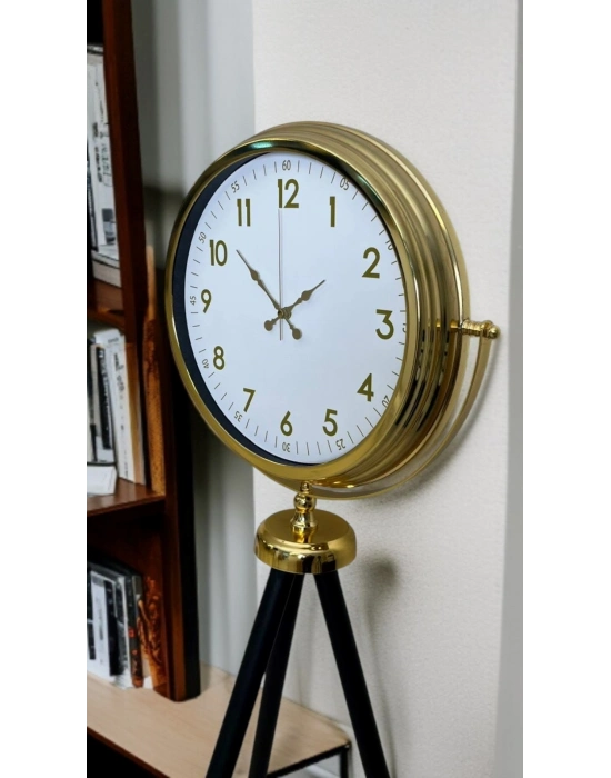 ® Heritage Gold Zarif Tripod Ayaklı Saat