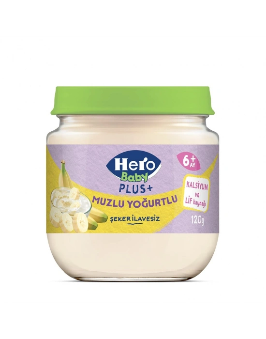 Hero Baby Muzlu Yoğurtlu Kavanoz Mama 120 Gr