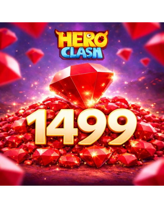 Hero Clash 1499 Kırmızı Elmas