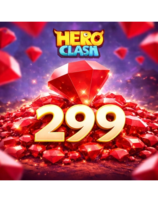 HERO CLASH 299 Kırmızı Elmas