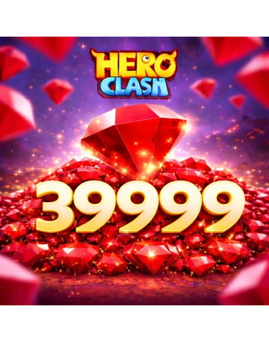 Hero Clash 39999 Kırmızı Elmas