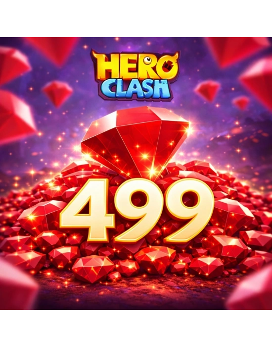 HERO CLASH 499 Kırmızı Elmas