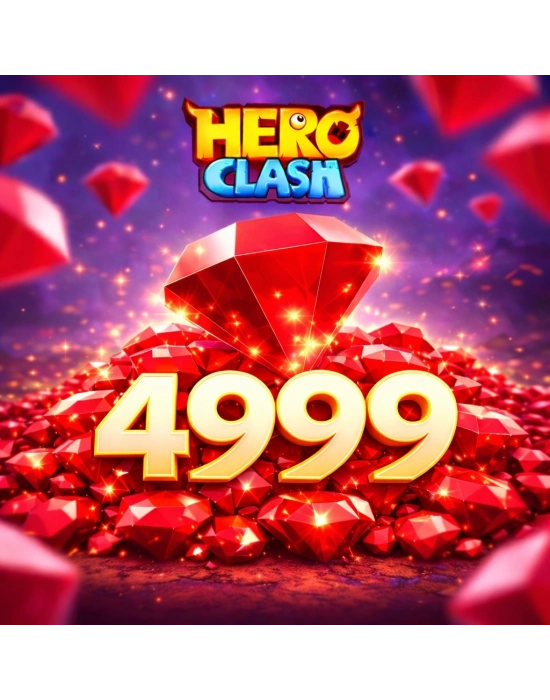 Hero Clash 4999 Kırmızı Elmas