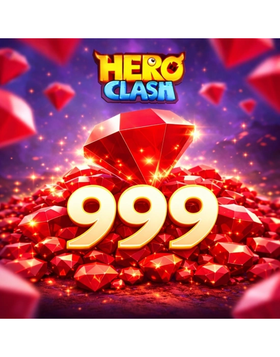 HERO CLASH 999 Kırmızı Elmas