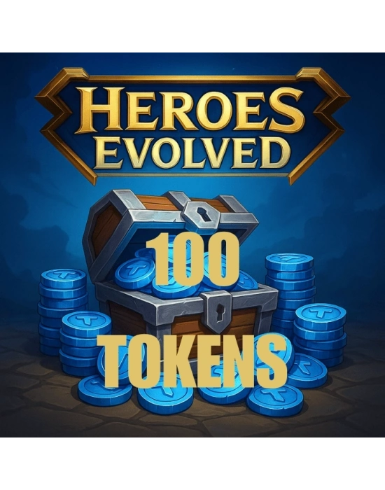 Heroes Evolved 100 Tokens