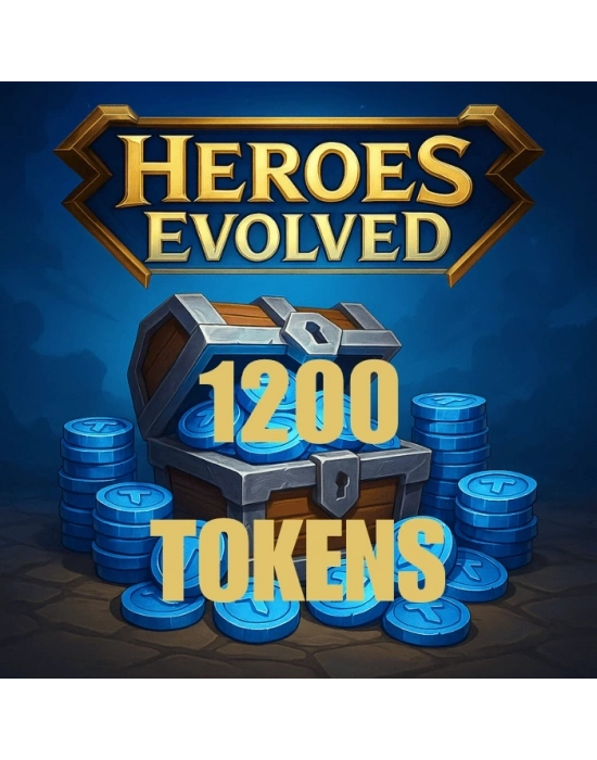 Heroes Evolved 1200 Tokens