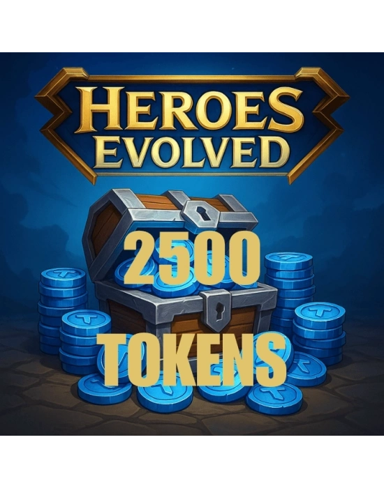Heroes Evolved 2500 Tokens