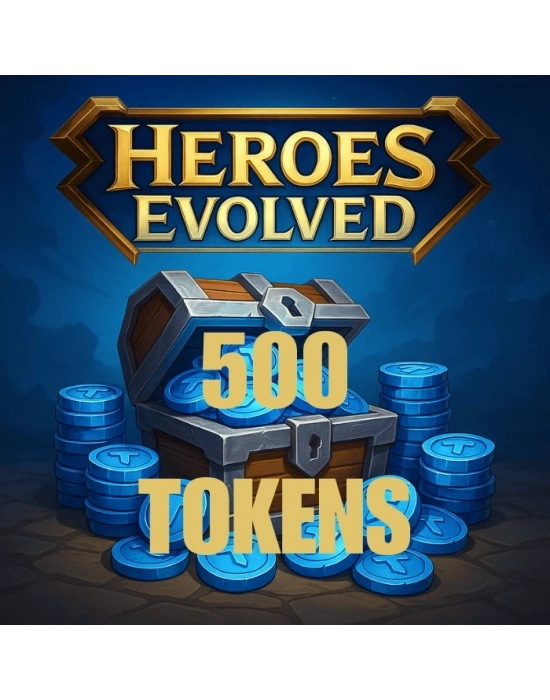 Heroes Evolved 500 Tokens