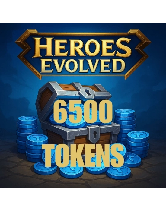 Heroes Evolved 6500 Tokens