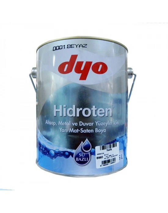 ®  Hidroten Yarı Mat Sentetik Metal Ahşap Boyası 2,5 Litre