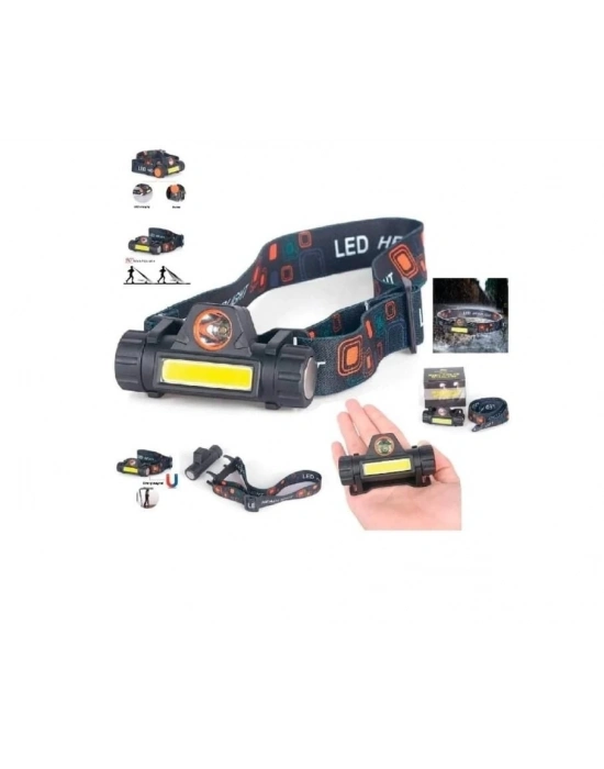 ® High Power Kafa Lambası Su Geçirmez Şarjlı