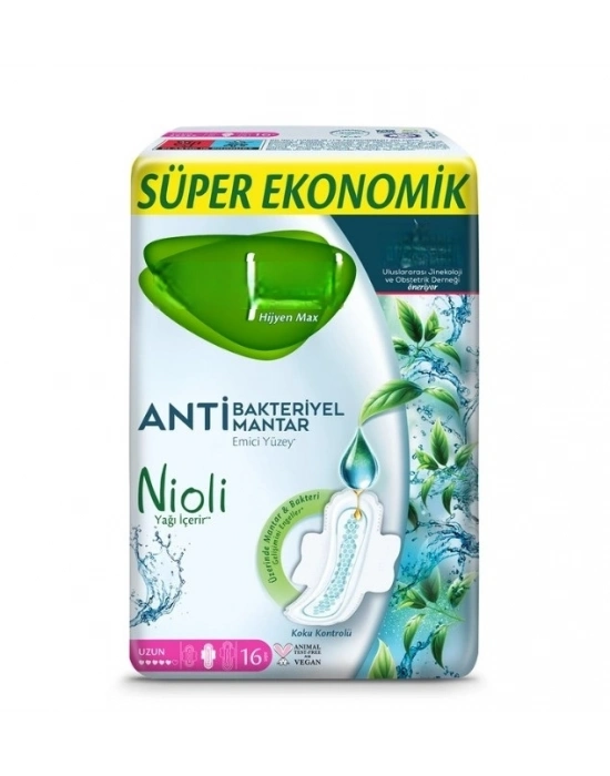 Hijyen Max Süper Eko Uzun Ped 16 Adet