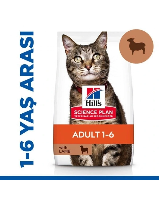 Hills Adult Kuzu Etli Yetişkin Kedi Maması 3 Kg