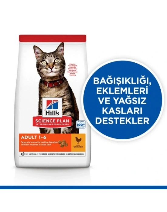 Hills Adult Optimal Care Tavuklu Yetişkin Kedi Maması 3 Kg