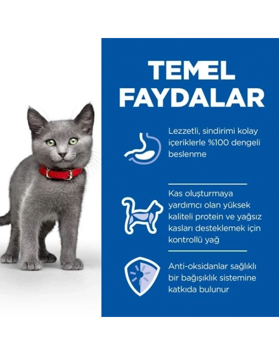 Hills Sterilised Kitten Tavuklu Kısırlaştırılmış Yavru Kedi Maması 3 Kg