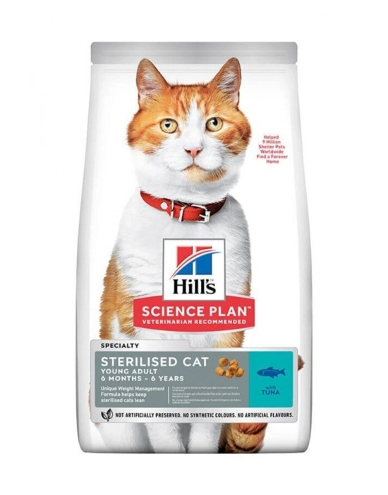 Hills Sterilised Ton Balıklı Kısırlaştırılmış Kedi Maması 1 kg Açık Mama