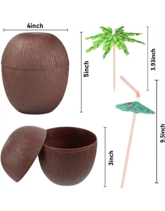 Hindistan Cevizi Pipetli Bardak