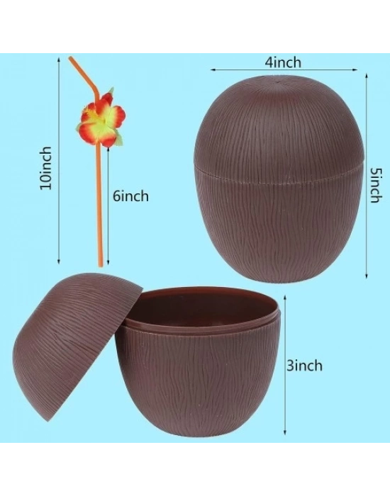 Hindistan Cevizi Pipetli Bardak