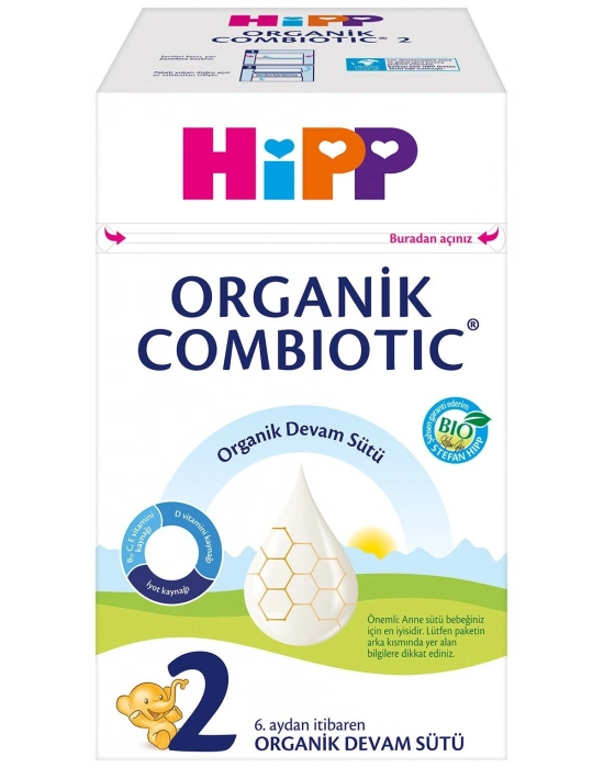 Hipp 2 Organik Combiotic Bebek Sütü 800 Gr