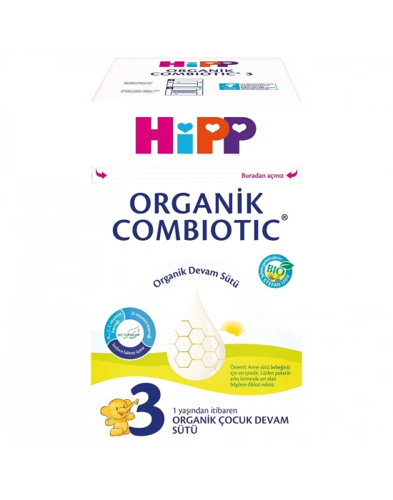 Hipp 3 Organik Combiotic Bebek Sütü 600 Gr